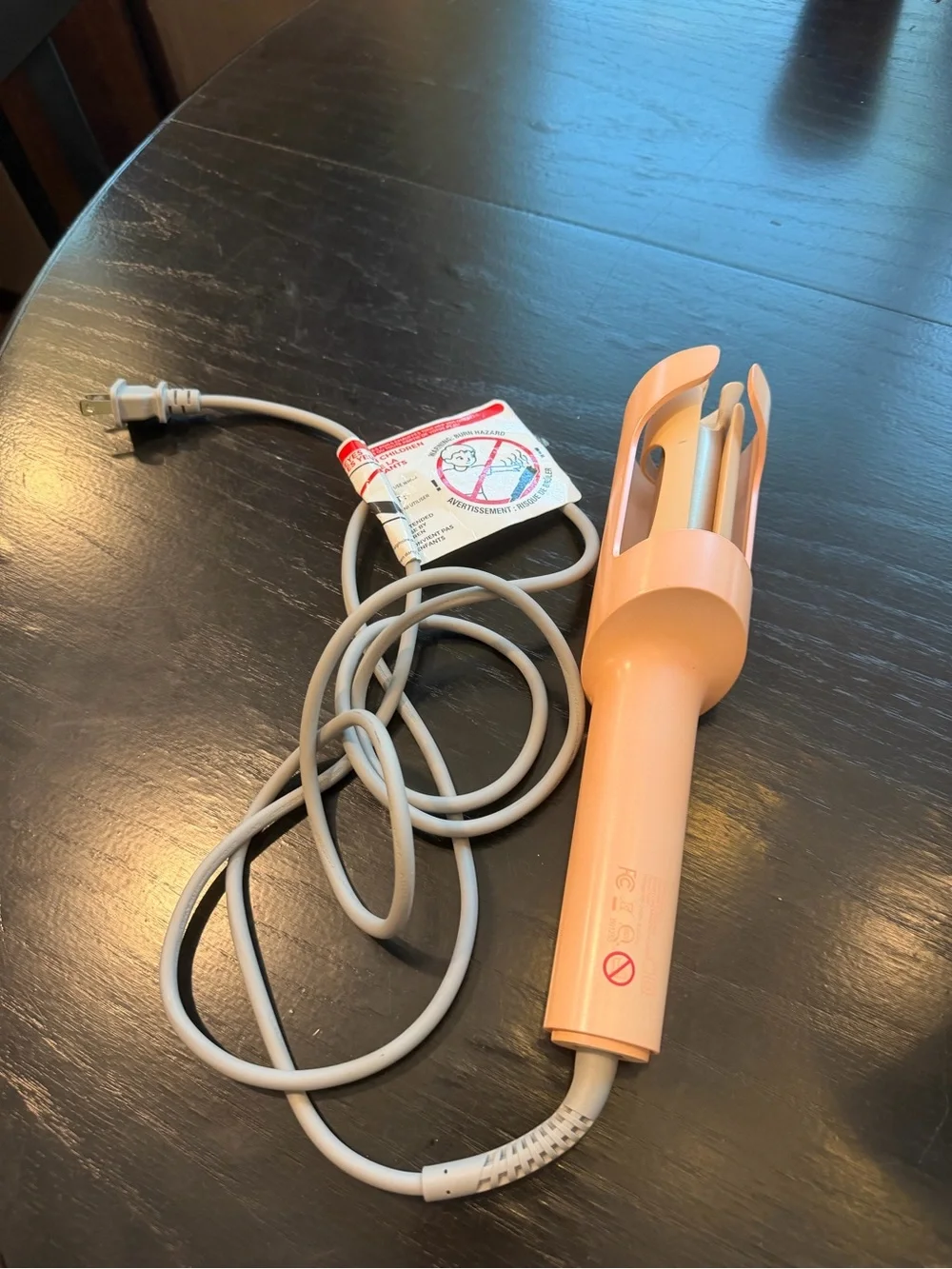 Tymo Rose Gold Auto Curler - Portable Women’s Hair Styling Tool